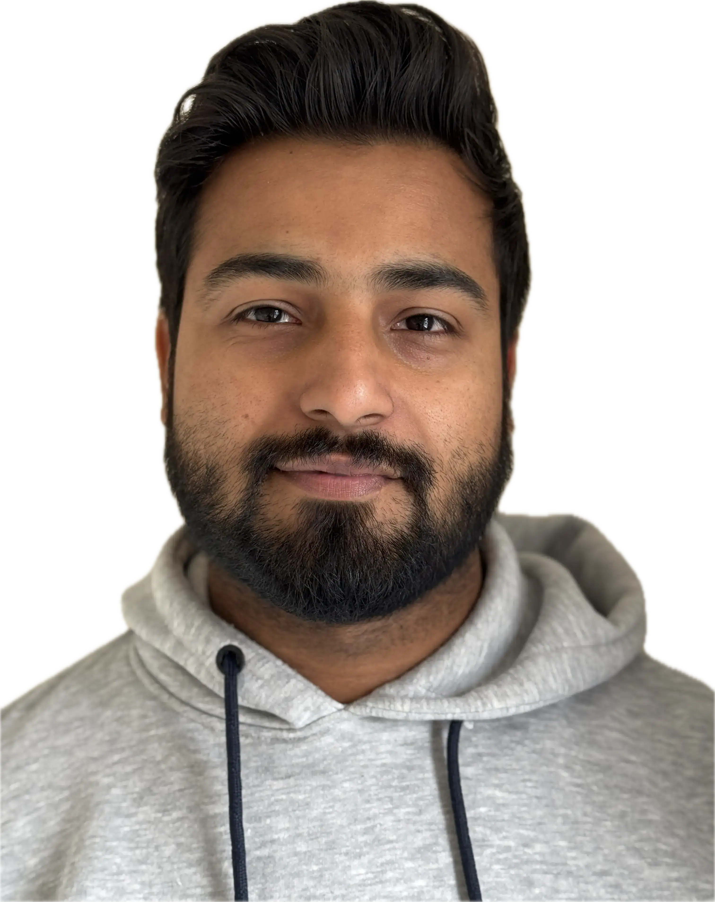 A photo of geoscience consultant Noman Abbas, a team member of Abbeydale Geoscience.