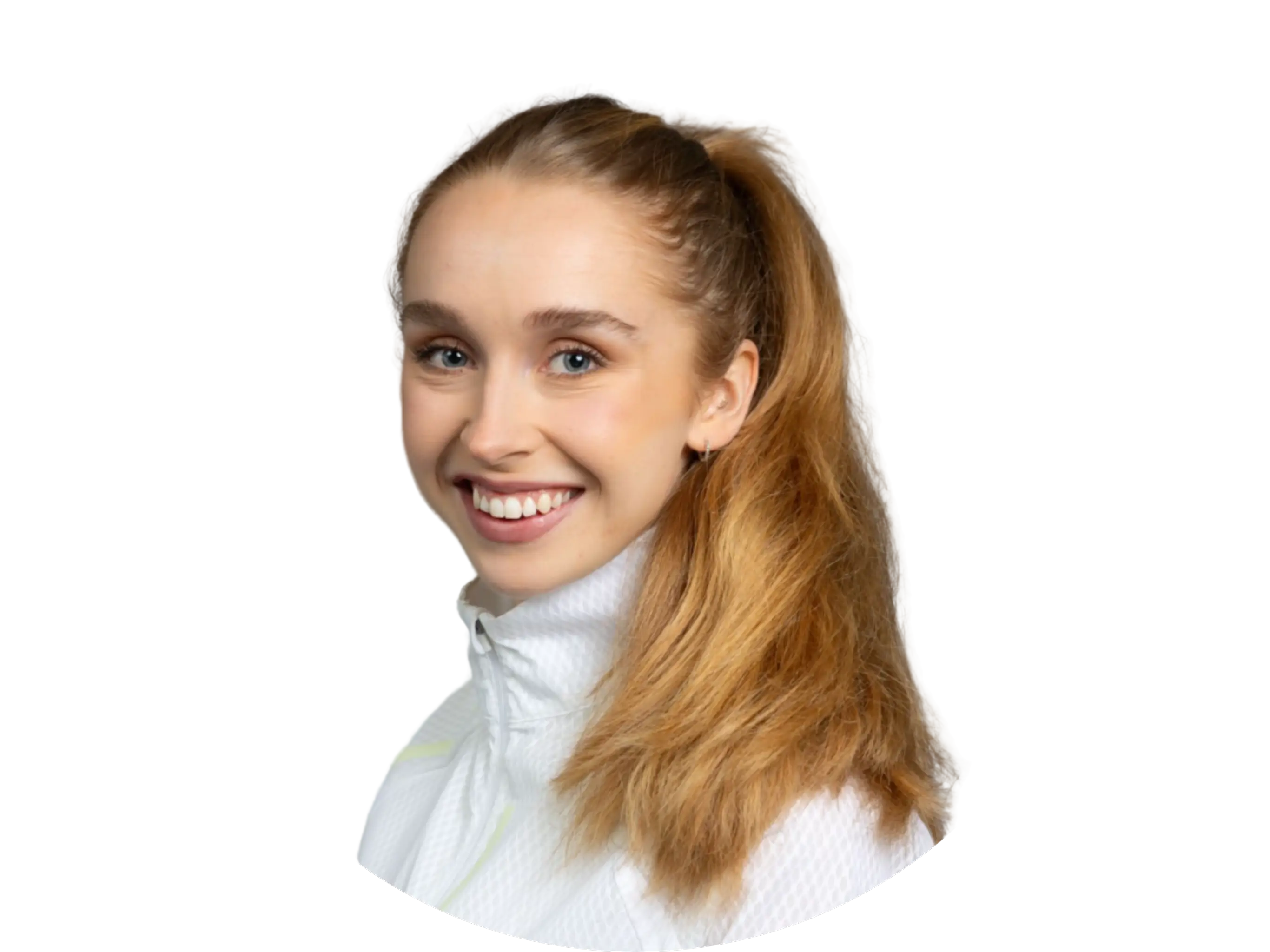 A photo of geoscientist Poppy Cooke, a member of the Abbeydale Geoscience team.